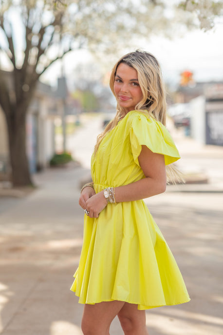 Yellow Mini by Sincerely Ours