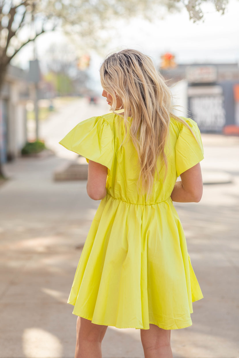 Yellow Mini by Sincerely Ours