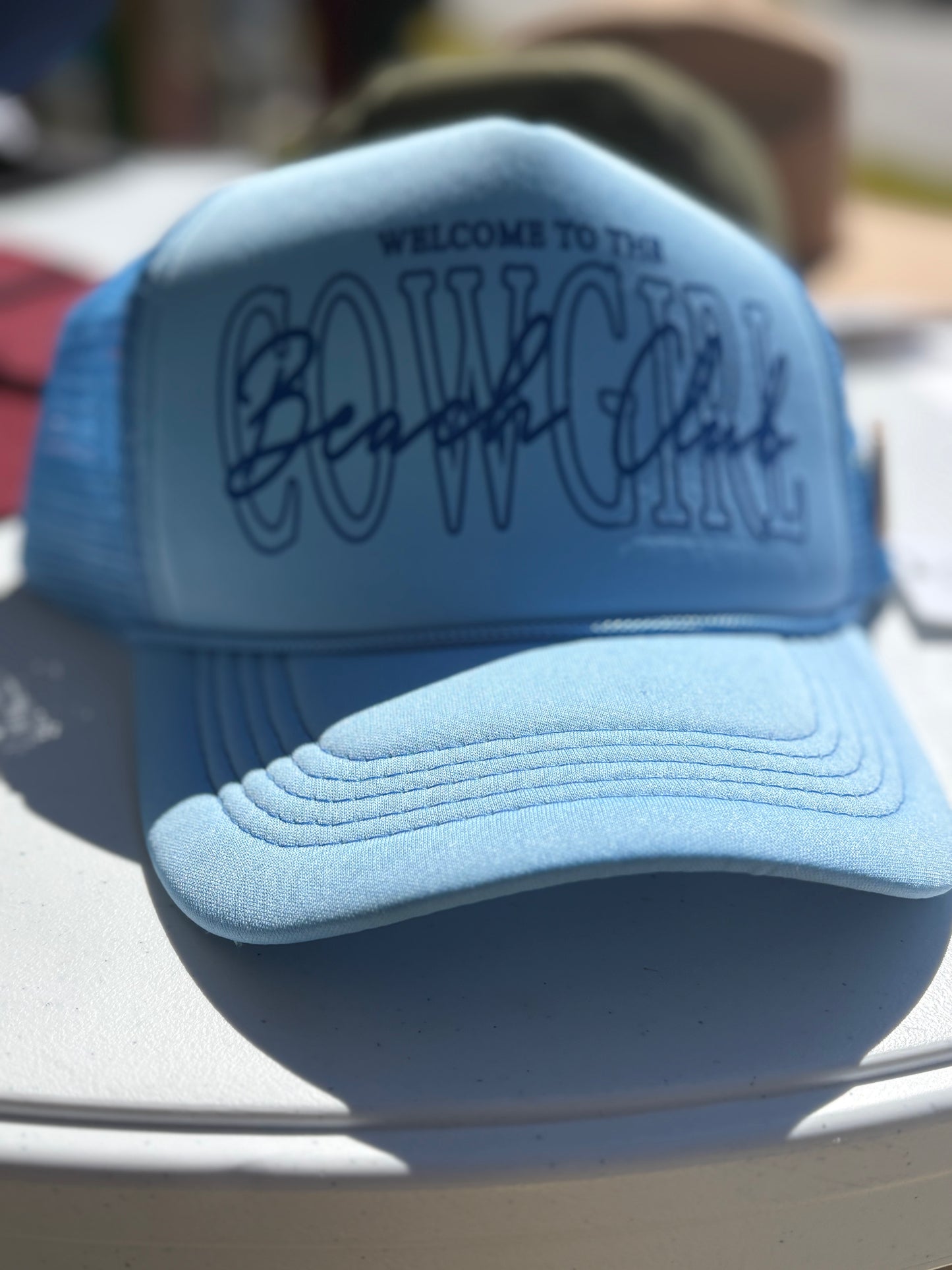 COWGIRL Western Trucker Hat
