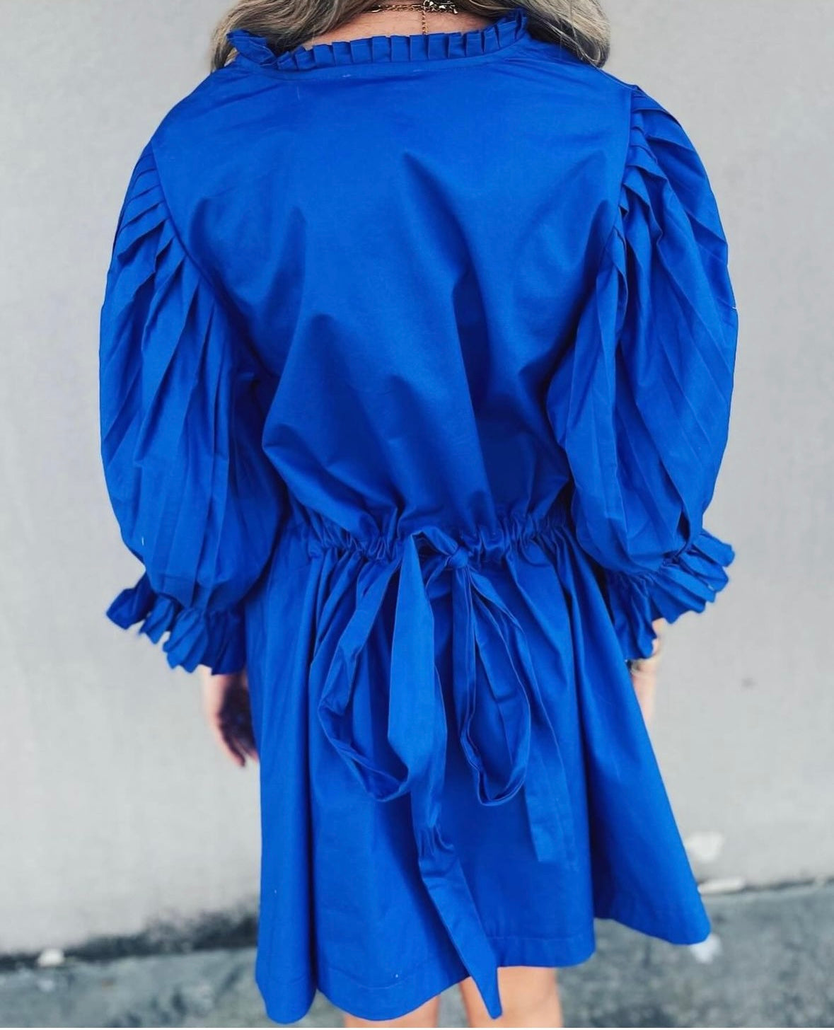 Blue Mini Dress by Sincerely Ours