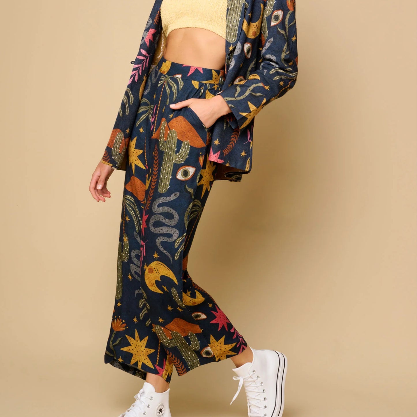 Evil Eye Pants by Z&L Europe