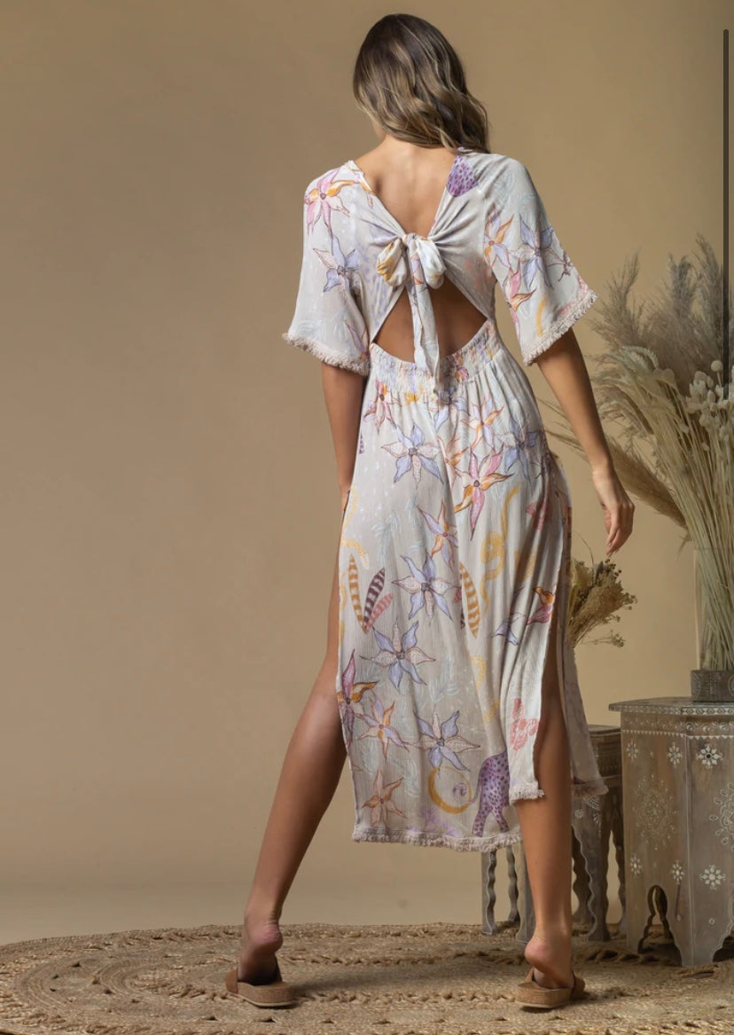 Lilac Maxi Dress by Z&L Europe