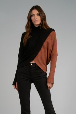 Boulder Color Block Sweater by Elan