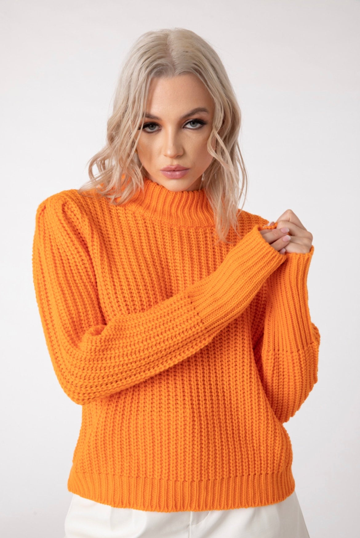 Orange Crush Sweater by Sincerely Ours