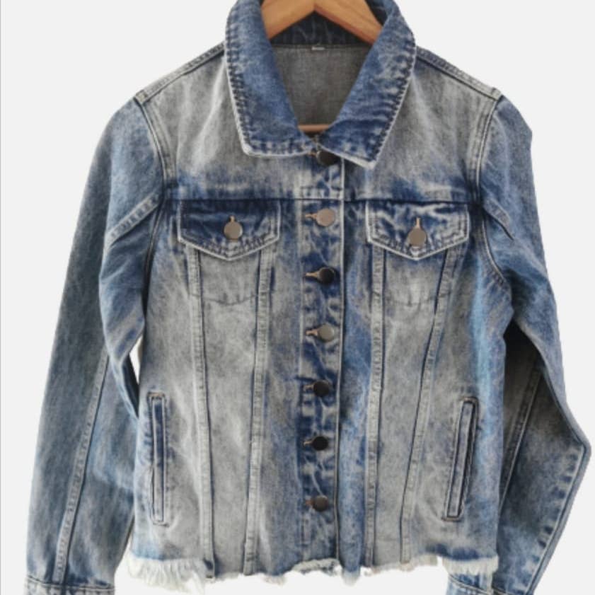 Evil Eye Jean Jacket