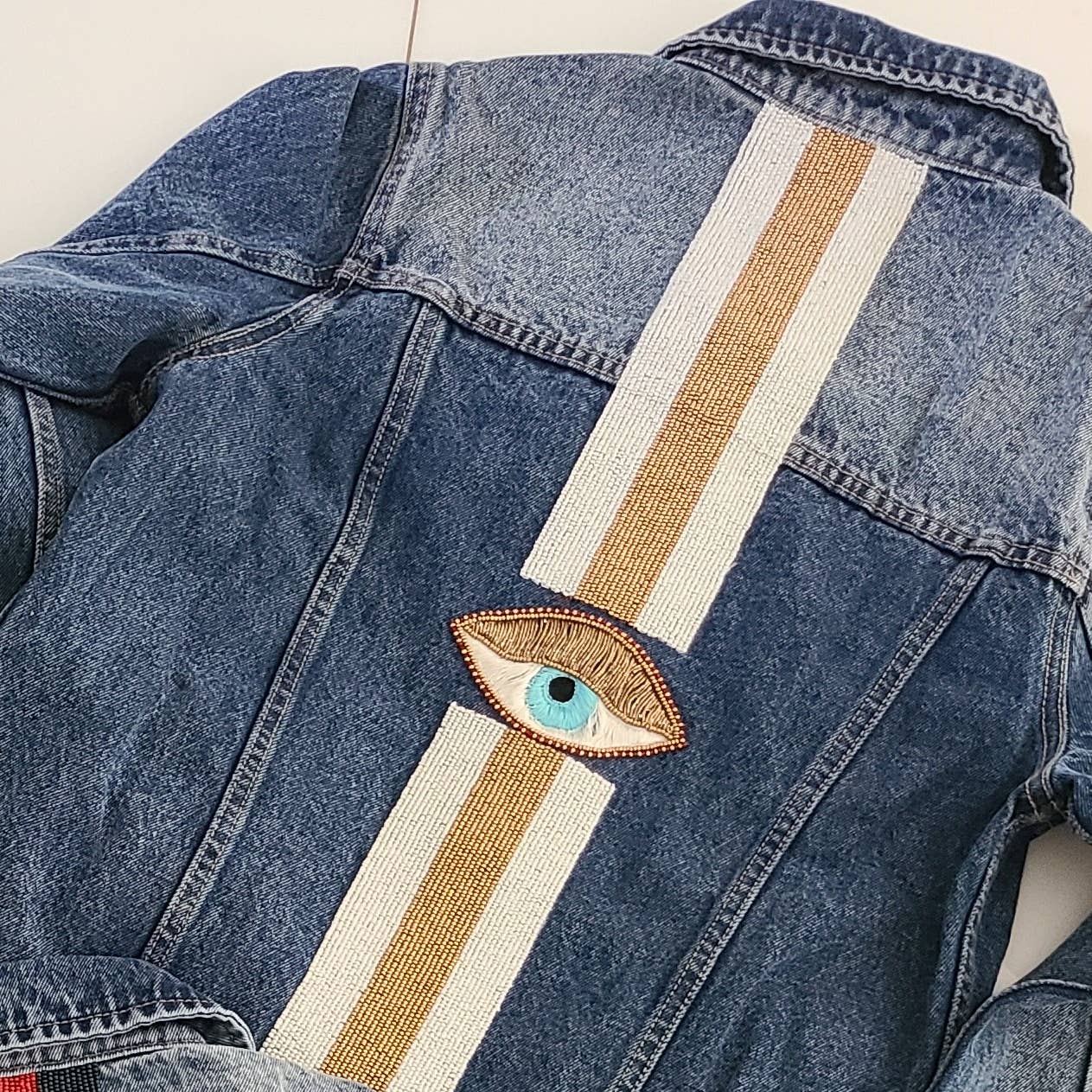 Evil Eye Jean Jacket
