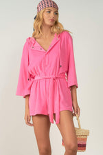 Terry Cloth Romper