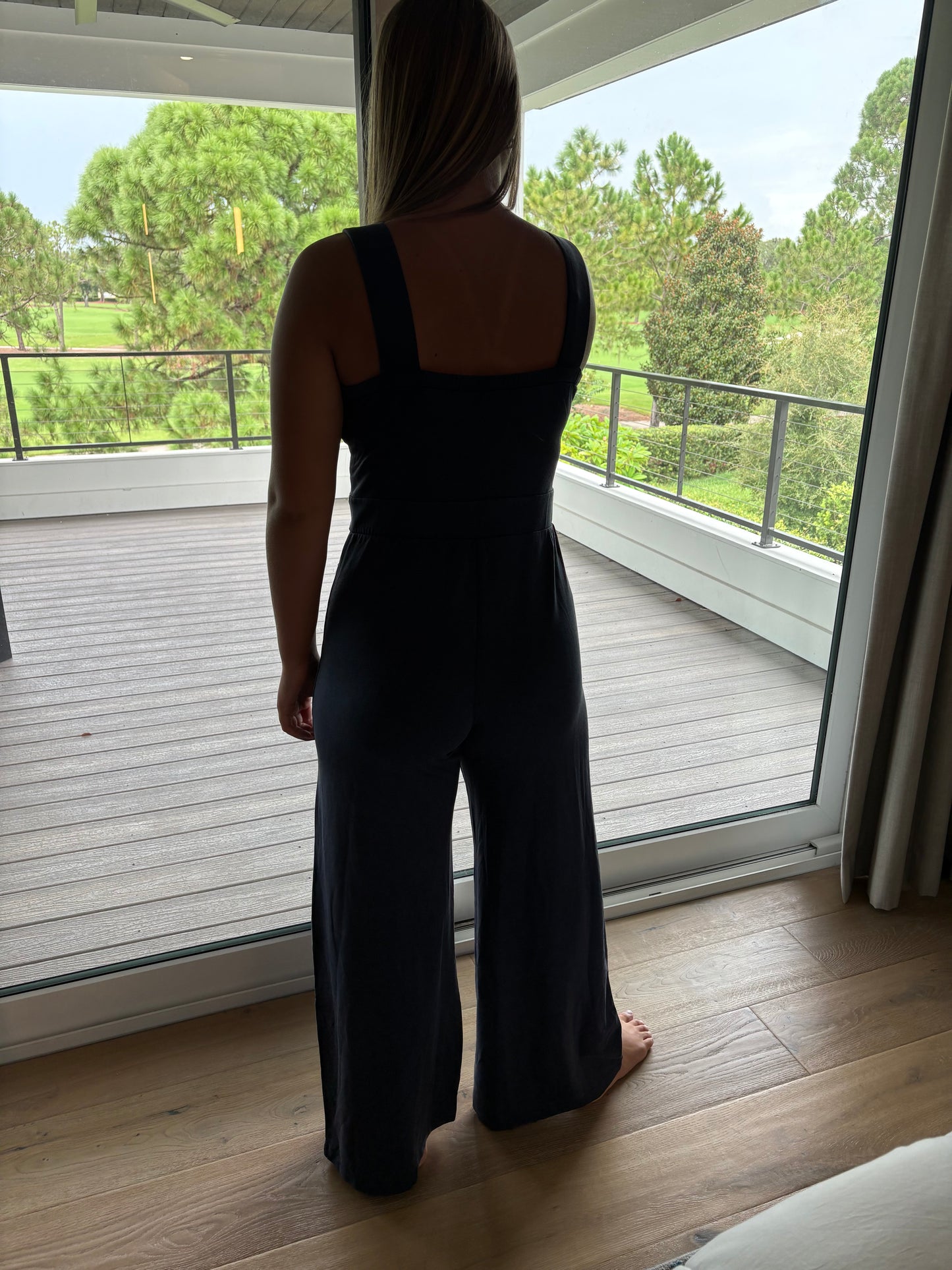 Navy Blue Jumpsuit