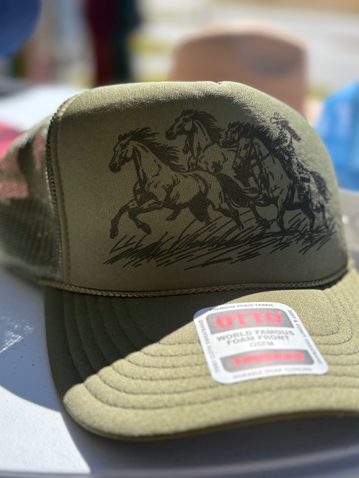 COWGIRL Western Trucker Hat