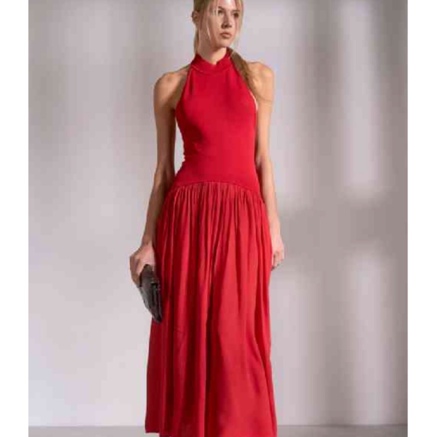 Backless Red Maxi by Elan