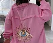 Evil Eye Gauze Coverup