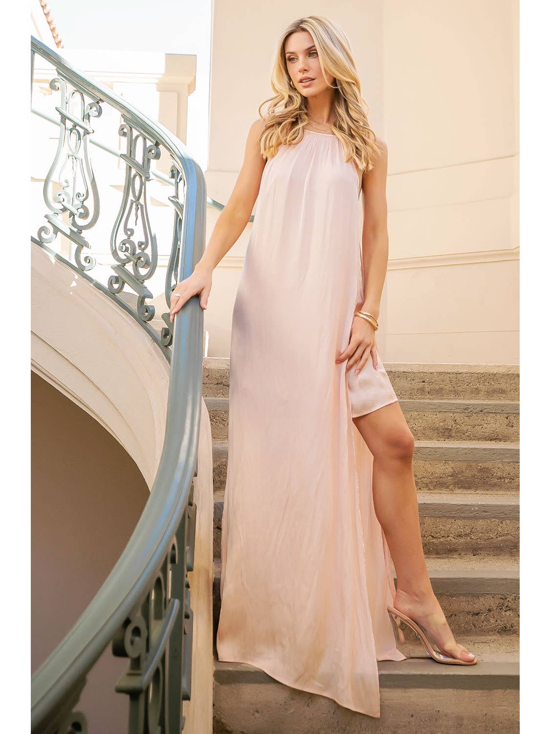 silky slip dress PRE ORDER Silky Slip Dress - Sunset