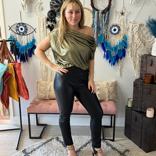 Leather pants by Elan