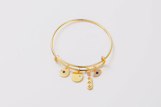 Eye Cuff Bracelet by Melania Clara
